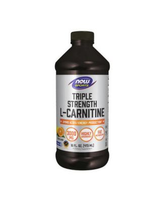 NOW Foods L-Carnitine Liquid ,3000 mg ,16 Oz