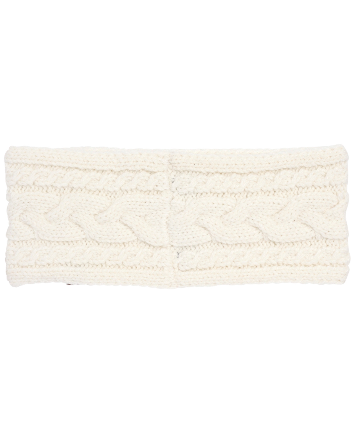 Ralph Lauren Core Cable Headband In Brown