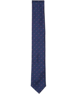 Men's Rose Charm Printed Tie, Macy's Exclusive