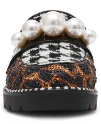 Women's Harloe Embellished Low Heel Loafers