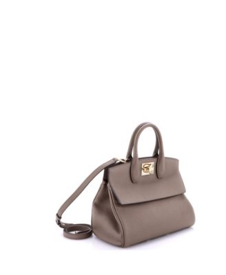 Small Studio Satchel Leather