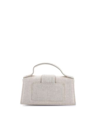 Le Bambino Top Handle Flap Bag Canvas