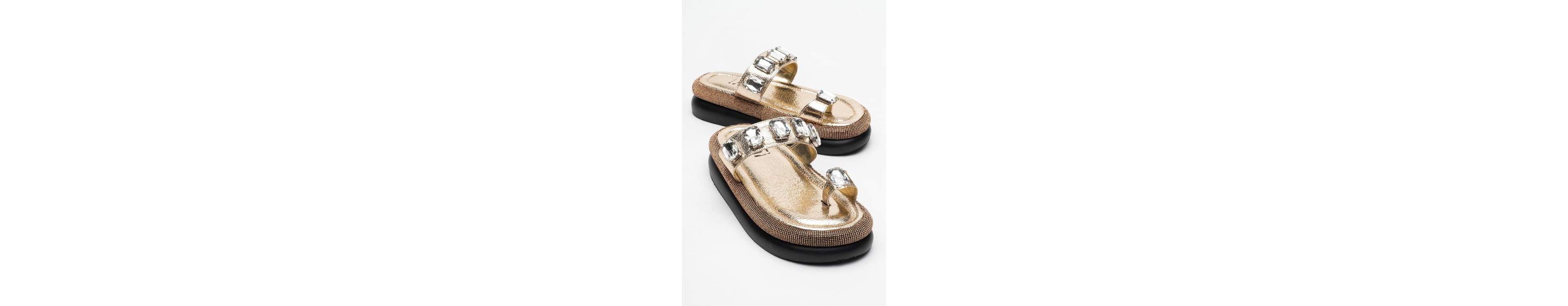 Prologue Shoes Evans Jeweled Platform Sandal (Women)