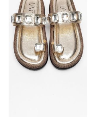 Evans Jeweled Platform Sandal (Women)