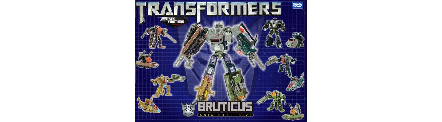 Детские фигурки Transformers Bruticus Limited Edition G1 Color Scheme 5-Piece Action Figure Set, Ages 11+ — фото 2