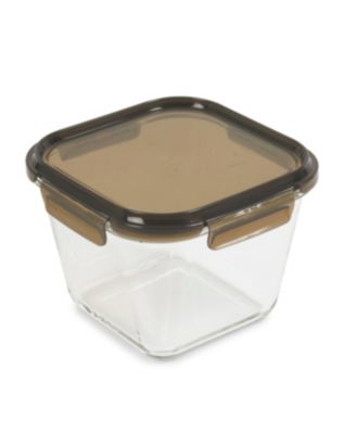 Set of 2 XL Glass Food Storage Set