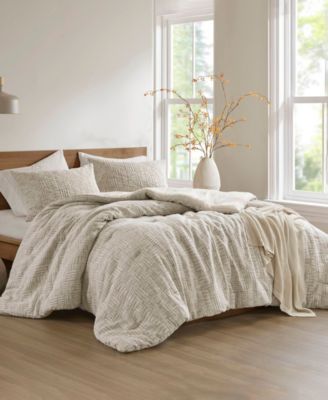 Harper Oversized Matelass&eacute; 3-Pc. Comforter Set, Full/Queen