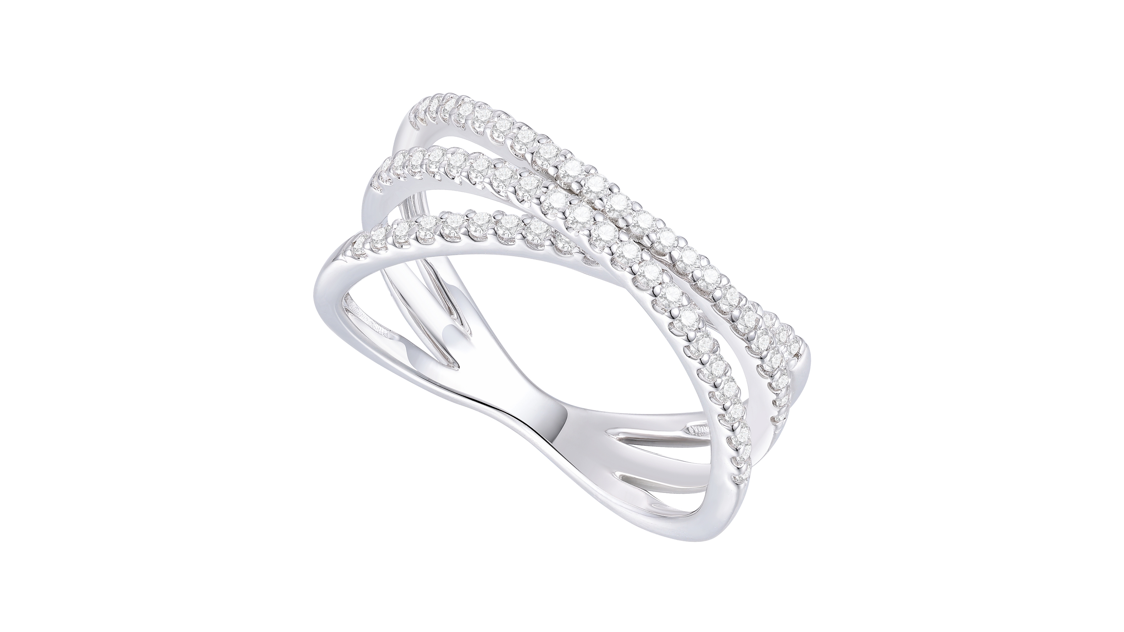 Macy's Diamond Ring (1/2 ct. t.w.) in Sterling Silver