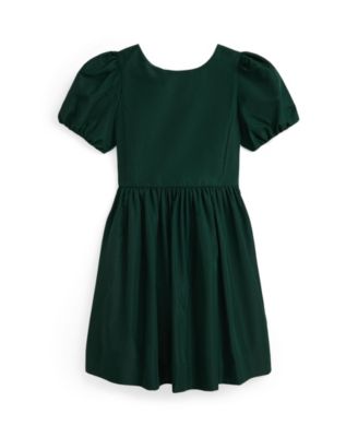 Polo Ralph Lauren - Girls 7-16 Balloon Sleeve Taffeta Dress