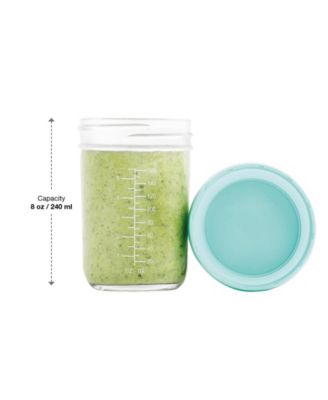 Babybowls Glass 8oz (x4) food storage set