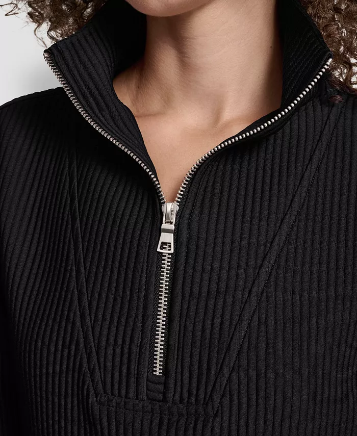 Women's Tech Ottoman Half-Zip Mock Neck Sweatshirt - thumbnail 4