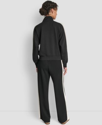 Women's Full Zip Mock Neck Track Jacket