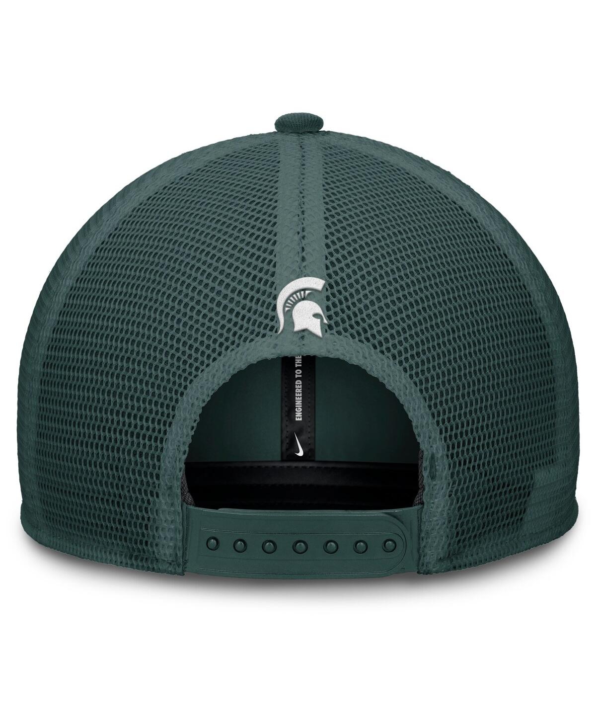 Nike Men's Green Michigan State Spartans Rise Adjustable Hat In Green