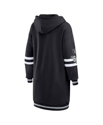 Women's Black Las Vegas Raiders Hoodie Dress