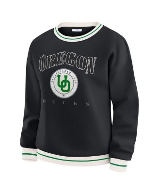 Women's Black Oregon Ducks Seal Sweatshirt