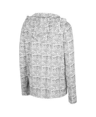 Big Boys and Girls Black Iowa State Cyclones All-Over Print Hoodie