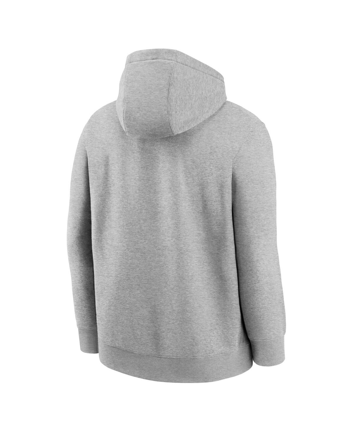 Nike Clemson Arch  Men's College Pullover Hoodie In Gray