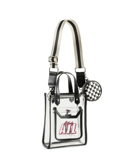 Женская сумка WEAR by Erin Andrews Minnesota Vikings Clear Stadium Crossbody Purse with Coin Pouch