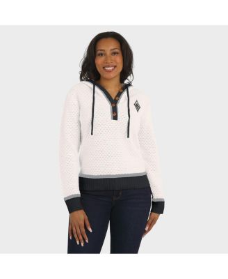 Women's Cream Las Vegas Aces Hooded Sweater