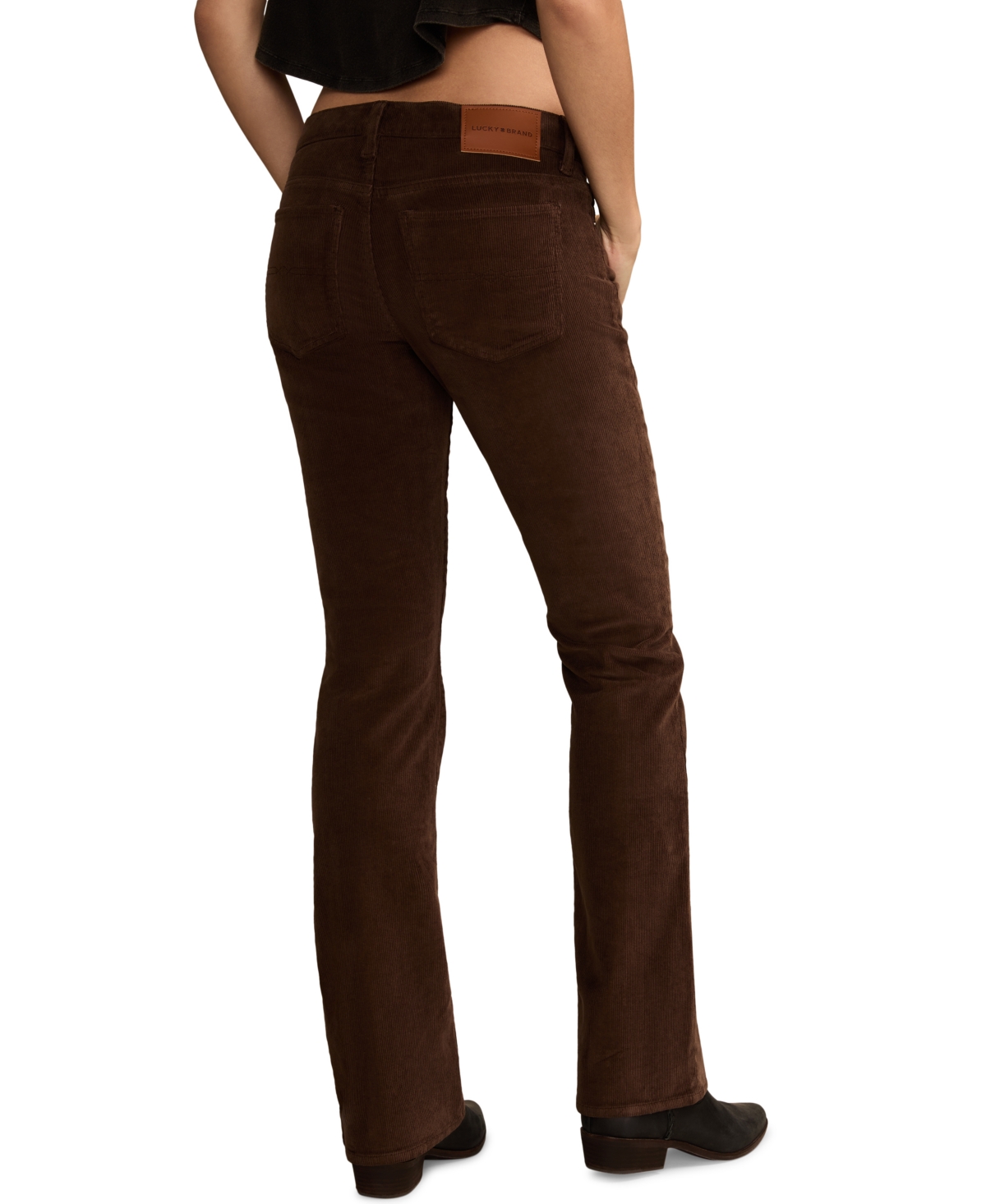 Lucky Brand Women'sâ Mr. Sweet Boot Cord Jeans In Brown
