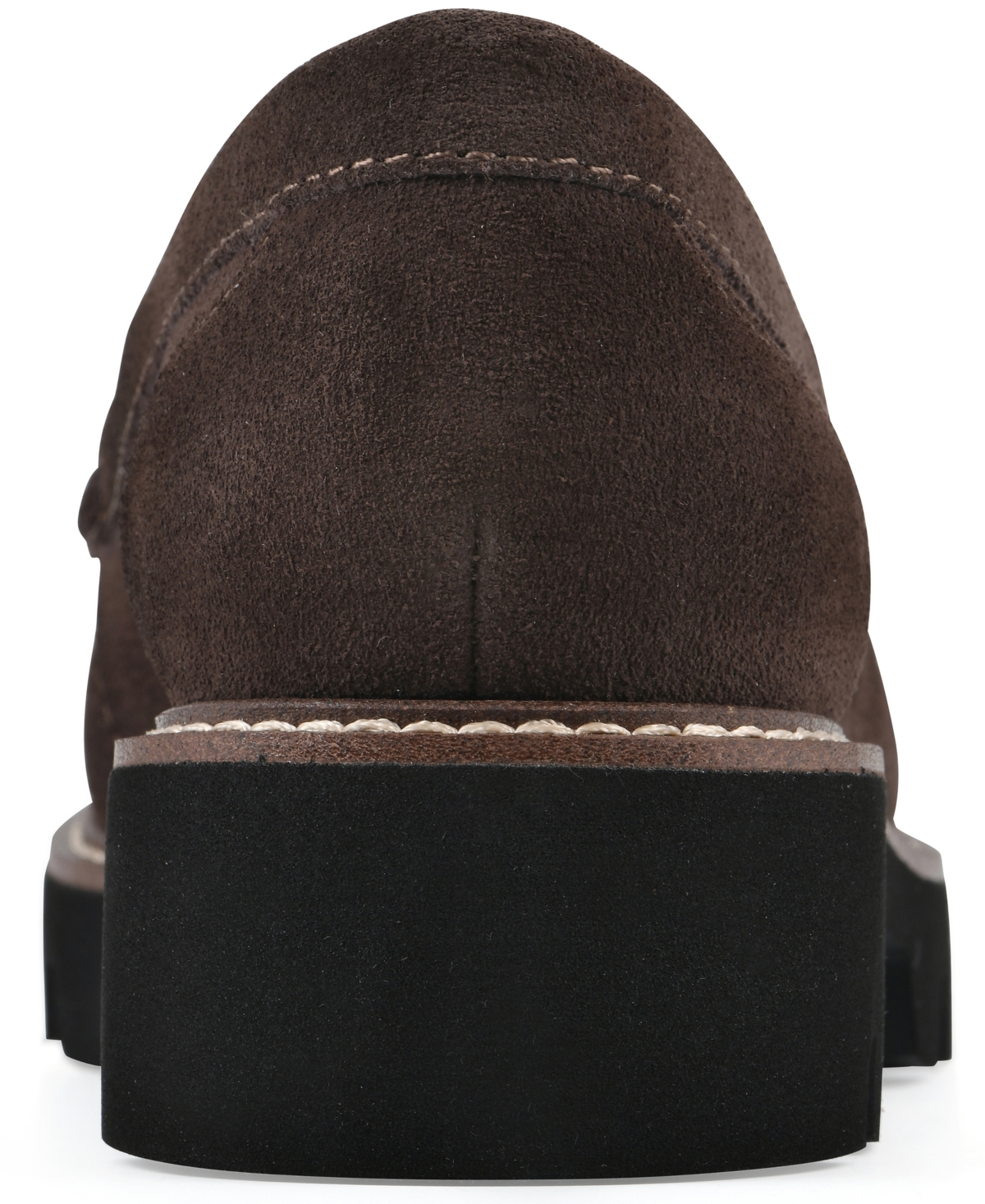 White Mountain Women's Gunner Lug Sole Loafers In Burgundy