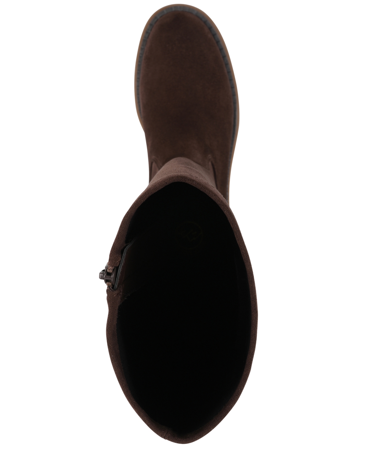 White Mountain Women's Marcella Tall Shaft Block Heel Boots In Brown