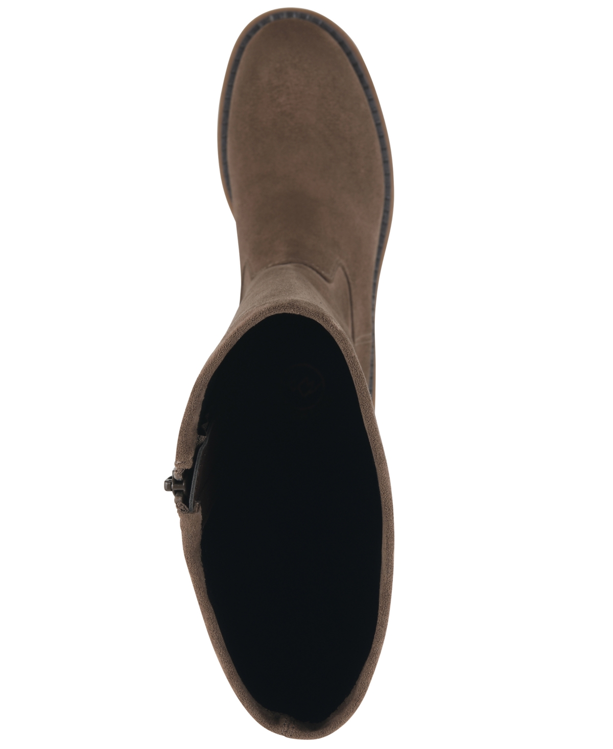 White Mountain Women's Marcella Tall Shaft Block Heel Boots In Brown