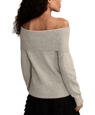 Women's Cloud Off The Shoulder Pull On Sweater