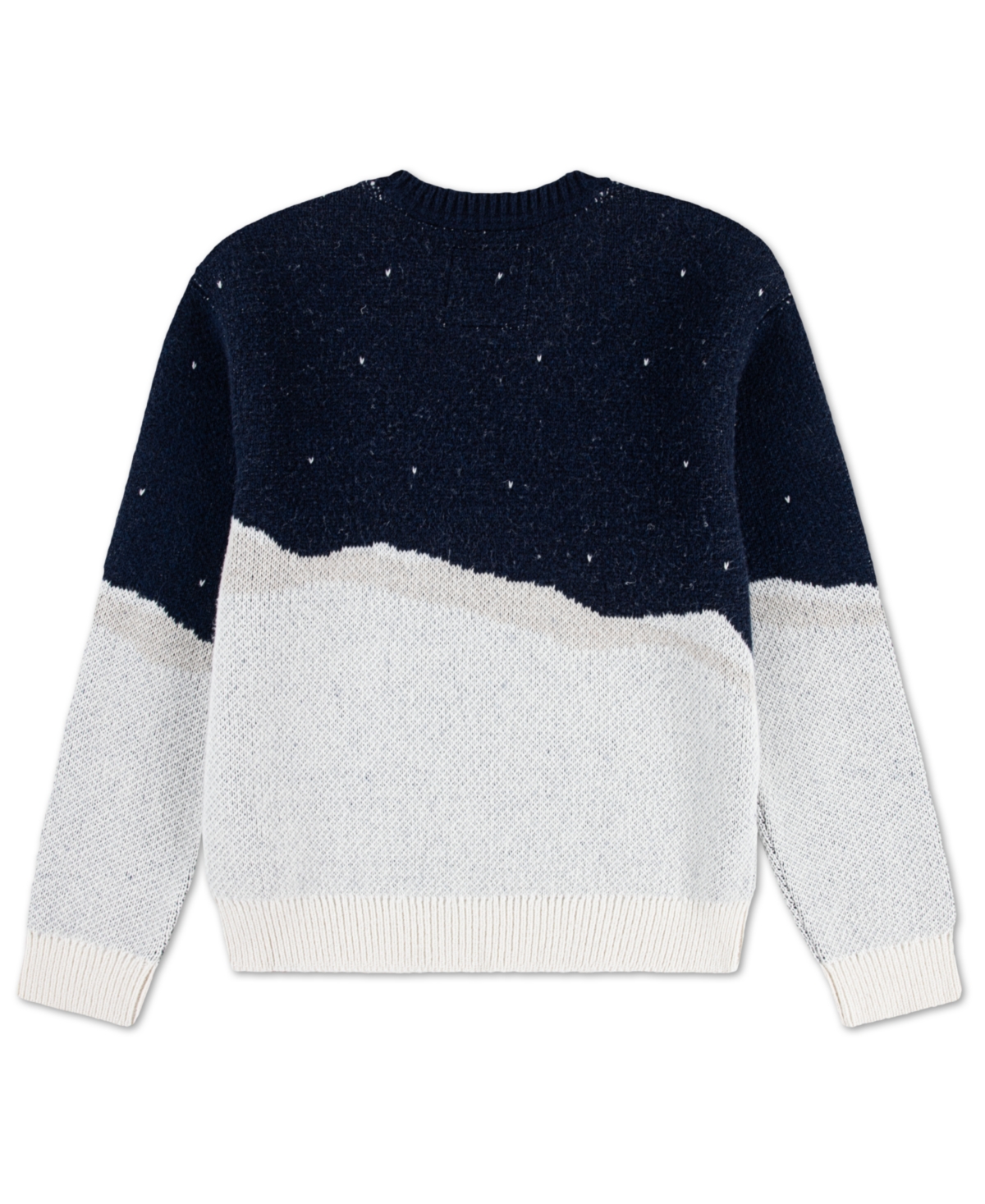 Abercrombie Little And Big Boys Moose Crew Sweater In Blue