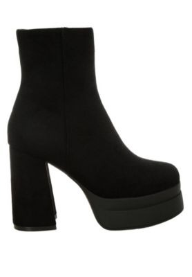 Women's Maltese Soft Microfiber Block Heel Boots