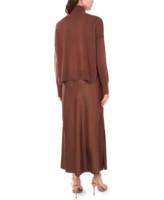 Petite Sleeveless Sweater Maxi Dress