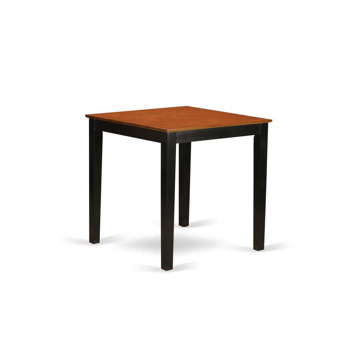 East West Furniture 3 Pc pub Table set - high top Table and 2 Kitchen Chairs