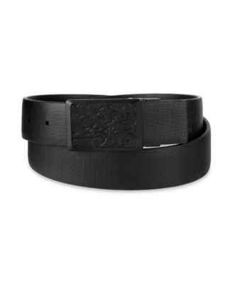Men's Reversible Compression Plaque Buckle Belt