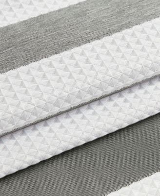 Ariana Ombre Waffle Shower Curtain, 72" x 72"