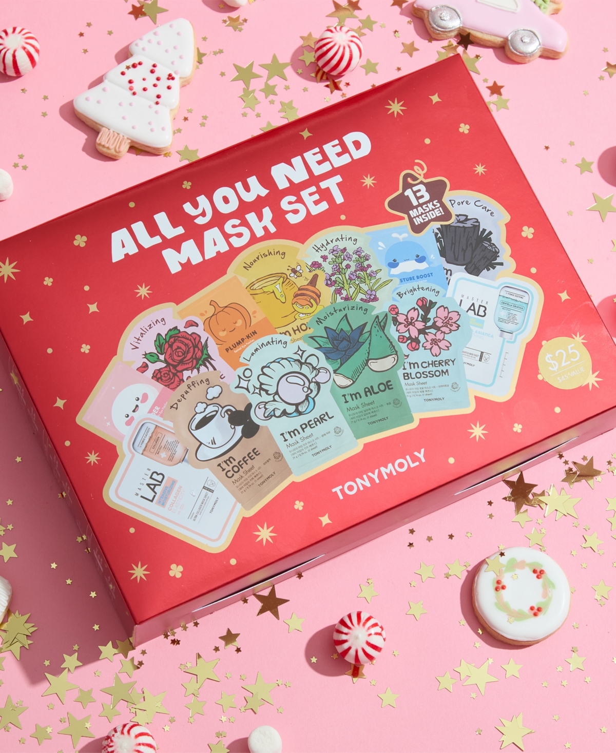 Tonymoly 13-pc. 2025 All You Need Mask Set In Transparent