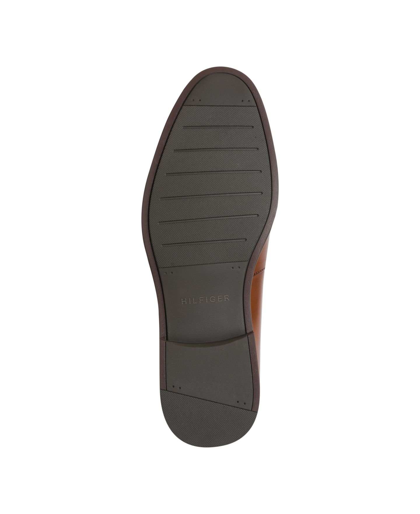 Мужские туфли Tommy Hilfiger Covel Leather Penny Dress Loafers, цвет: Натуральный кожаный — фото 5