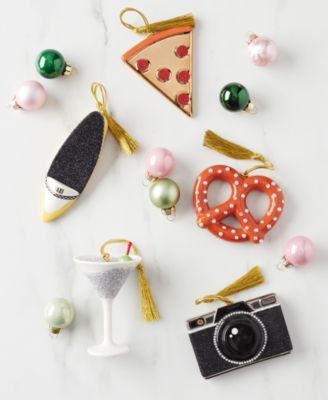 Kate Spade Be Jolly Camera Ornament