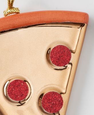 Kate Spade Be Jolly Pizza Slice Ornament