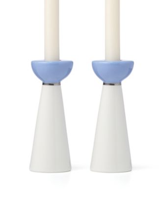Kate Spade Oak Street Candlestick Holders, Set of 2