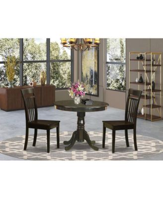 3 Pc Kitchen Table set-Kitchen Table and 2 Dining Chairs