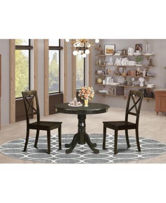 3 Pc Kitchen Table set- Table plus 2 Dining Chairs