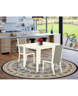 Dining Room Set Linen White