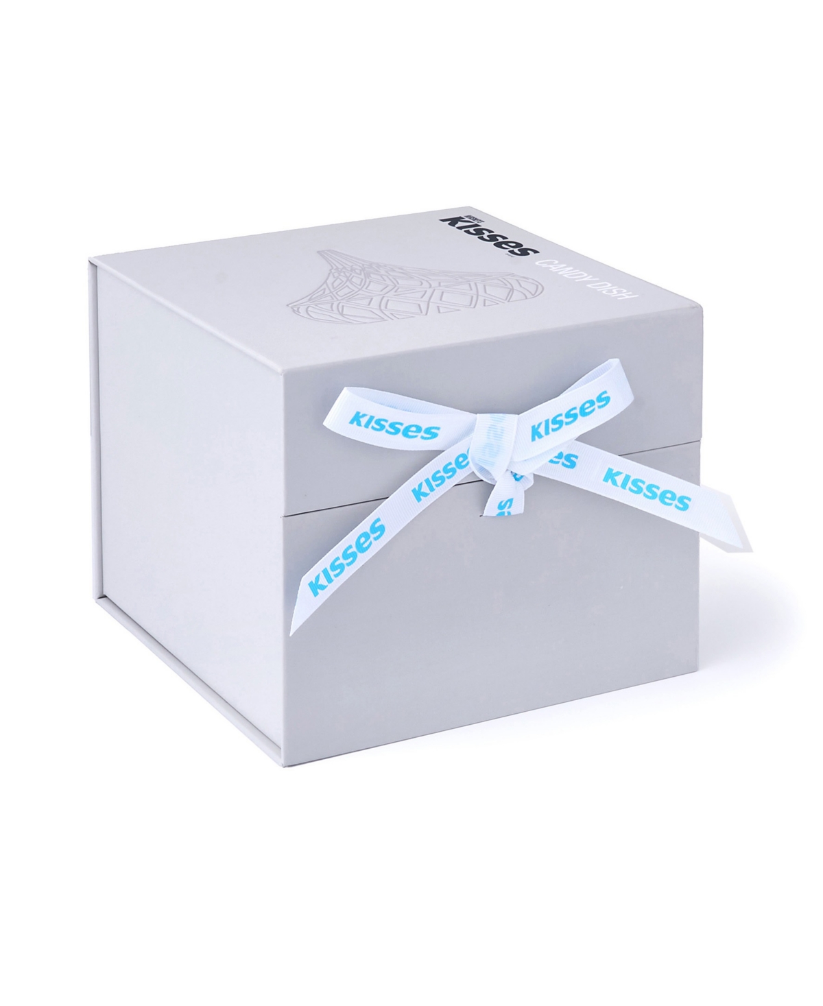 Godinger Hershey's Kisses Electroplated Candy Dish, 4.96" In Silver