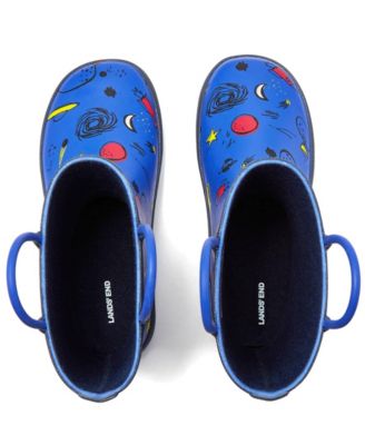 Kids Pull On Splash Rubber Rain Boots