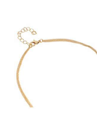 Women's The Hanging Chain Bar Lariat Necklace