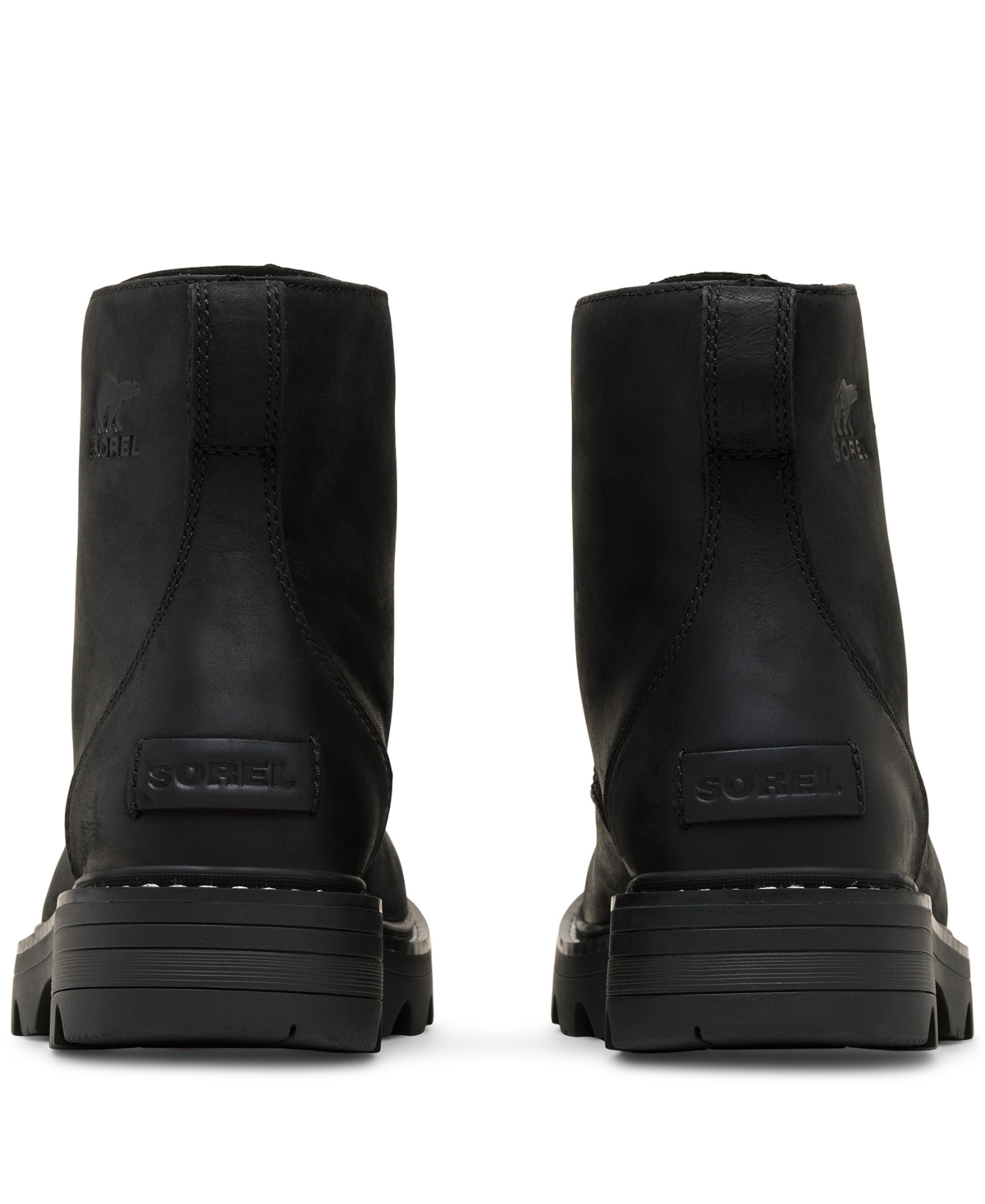 Sorel Women's Revel Rd Lace Waterproof Boots In Black
