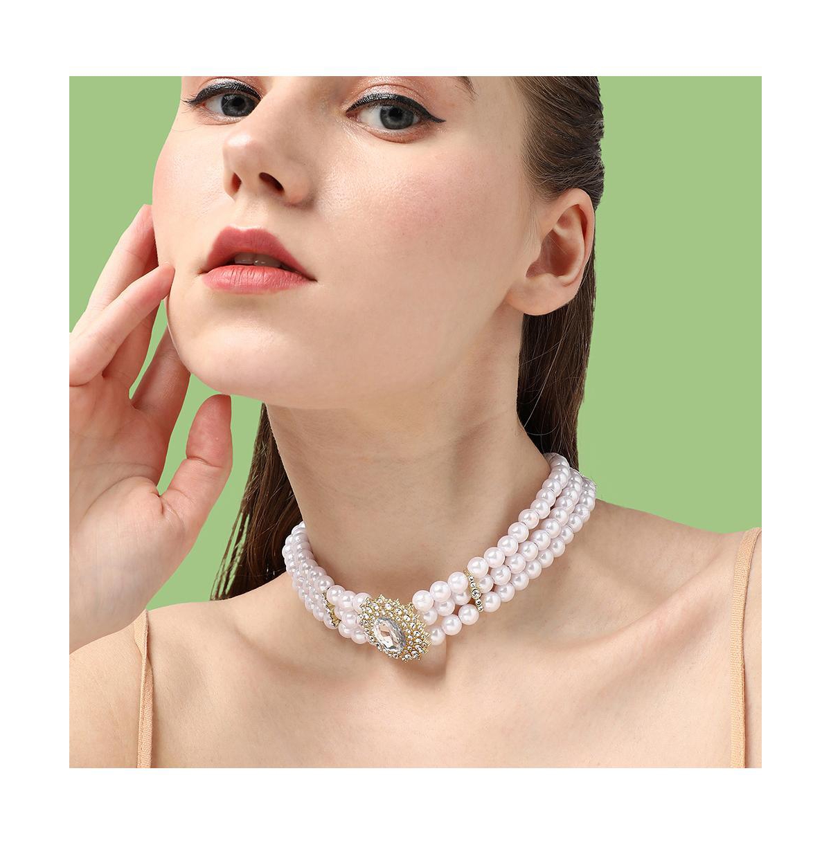 Sohi Women White Necklace In White