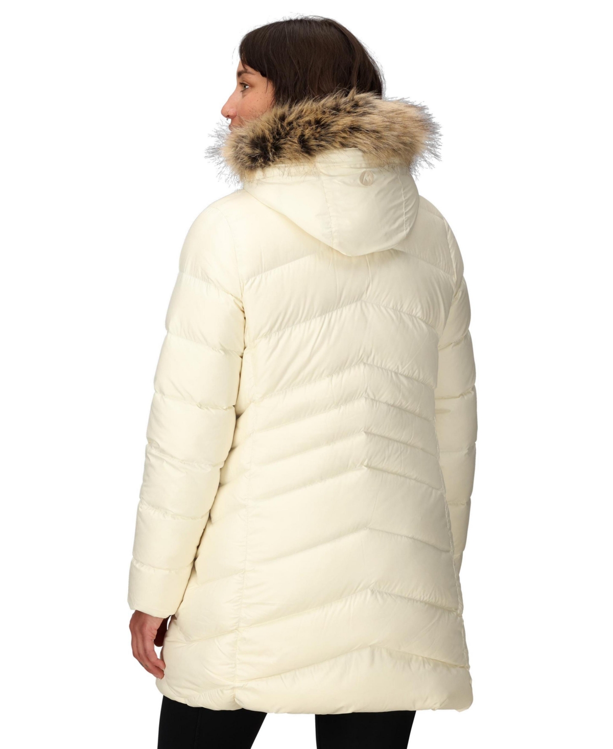 Marmot Women's Montreal Hooded Faux-Fur-Trim Coat