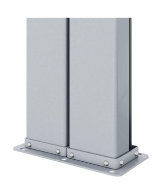 Side Awning Cream Polyester with PU coating, steel, aluminum Large