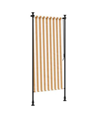 Outdoor Roller Blind Orange, White, Anthracite